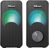 Trust Arys Compact 2.0 RGB fekete hangszóró
