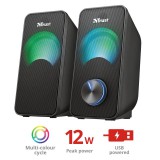 Trust Arys RGB Compact 2.0 Speaker Set Black 23120