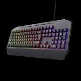 Trust Billentyűzet Gamer - GXT 836 Evocx (RGB LED háttérvilágítás; USB; fekete; magyar)