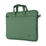 Trust Bologna Eco-friendly Slim Laptop Bag for 16" Green 24450
