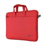 Trust Bologna Eco-friendly Slim laptop táska 16" piros (24449) (tr24449) - Notebook Táska