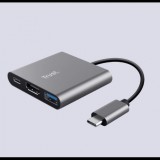 Trust Dalyx USB 3.2 Gen 1 (3.1 Gen 1) Type-C Alumínium, Fekete (t23772)