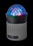 Trust Dixxo Go Wireless Bluetooth Speaker with party lights Grey 21345