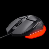 Trust Egér Gamer Vezetékes - GXT109 Felox (Optikai érzékelő; max6400DPI; 6 gomb; LED; fekete)