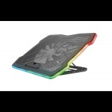 Trust GXT 1126 Aura laptop hűtőpad 43,2 cm (17") 700 RPM Fekete (trust24192)