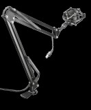 Trust GXT 253 Emita 417x114x39 mm USB, fekete mikrofon kar