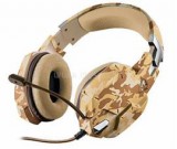 Trust GXT 322D Carus sivatag álcafestéses gamer headset (22125)