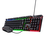 Trust GXT 838 Azor Gaming Keyboard Combo Black US 23289