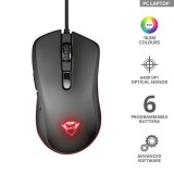 Trust GXT 930 Jacx RGB Gaming mouse Black 23575