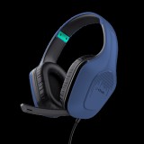 Trust GXT415B Zirox vezetékes kék gamer headset