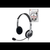 Trust HS-2450 ComfortFit Headset fekete-szürke (15480) (15480) - Fejhallgató