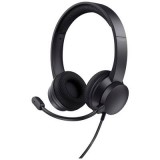 Trust HS-260 Számítógép Over Ear headset Vezetékes Stereo Fekete (25334) (25334)