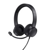 Trust HS-260 USB-ENC PC Headset Black  25334