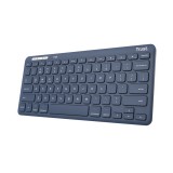 Trust Lyra Compact Wireless Bluetooth Keyboard Blue US  25095