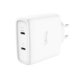 Trust Maxo 65W 2-Port USB-C GaN Charger White 25526