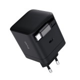 Trust Maxo 65W Retractable USB-C PD Charger Black 25805