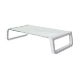 Trust Monta Tempered Glass Monitor Stand White 25351