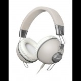 Trust Noma mikrofonos fejhallgató retro ivory fehér (22636) (22636) - Fejhallgató