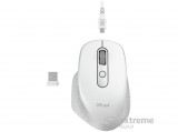 Trust Ozaa újratölthető vezeték nélküli egér, fehér