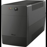 Trust Paxxon szünetmentes tápegység (UPS) 1,5 kVA 900 W 4 AC kimenet(ek) (23505)