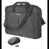 Trust Primo 16" notebook táska vezeték nélküli egérrel (21685) (21685)