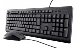 Trust Primo Keyboard and Mouse Set Black US 23970