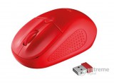 Trust Primo vezeték nélküli egér, piros