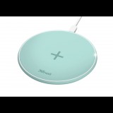 Trust Qylo vezeték nélküli gyorstöltő 7.5/10W mentaszínű (23865) (t23865)