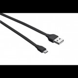 Trust Urban lapos Micro-USB - USB adat/töltőkábel 1m fekete  (20135) (20135) - Adatkábel