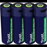 Trust USB-C Rechargeable Batteries 4P - AA (25631)