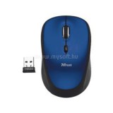 Trust Vezeték Nélküli Egér optikai USB Kék (19663)