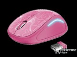 Trust Yvi FX Pink vezeték nélküli notebook egér, rózsaszín