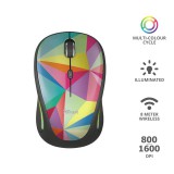 Trust Yvi FX Wireless mouse Geometrics 22337