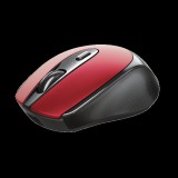 Trust Zaya cordless optikai egér (USB, piros)