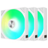 TRYX ROTA SL ARGB 3db-os ventilátor szett, 120mm, PWM, fehér