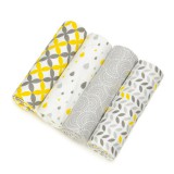 TTOMI T-TOMI Pleny látkové 76x76 cm, 4 ks, leafs