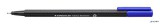 Tűfilc, 0,3 mm, STAEDTLER 'Triplus 334', kék