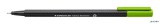 Tűfilc, 0,3 mm, STAEDTLER 'Triplus 334', világoszöld