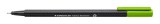 Tűfilc, 0,3 mm, STAEDTLER Triplus 334, világoszöld (TS33451)