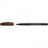 Tűfilc, 0,4 mm, SCHNEIDER "Topliner 967", barna