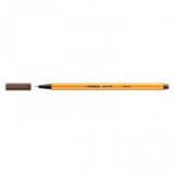 Tűfilc, 0,4 mm, STABILO "Point 88", barna