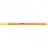 Tűfilc, 0,4 mm, STABILO "Point 88", citromsárga