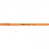 Tűfilc, 0,4 mm, STABILO "Point 88", halvány cinóber