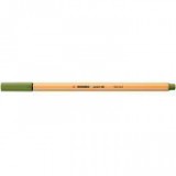 Tűfilc, 0,4 mm, STABILO "Point 88", moha zöld