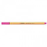 Tűfilc, 0,4 mm, STABILO "Point 88", neon rózsaszín