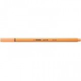 Tűfilc, 0,4 mm, STABILO "Point 88", világosnarancs