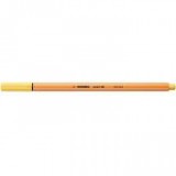 Tűfilc, 0,4 mm, STABILO "Point 88", világossárga