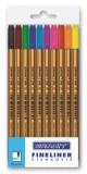 Tűfilc készlet, 0,4 mm, GRANIT C970, 10 különböző szín (TGC970MIX10)