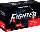 TUL Powercolor fighter rx 7600 8gb gddr6 videokártya (rx 7600 8g-f)