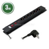 túlfeszültségvédő - 20249 (túláram elleni védelem, 6-os elosztó, kapcsolóval, 3m) (DELIGHT_20249)